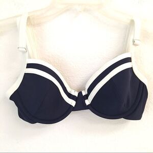 ‎Lori Coulter underwire sailor bikini top 34C
